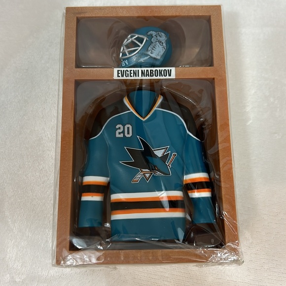 San Jose Sharks 25th Anniversary Alumni Mini- Locker Series EVGENI NABOK… - Picture 7 of 12
